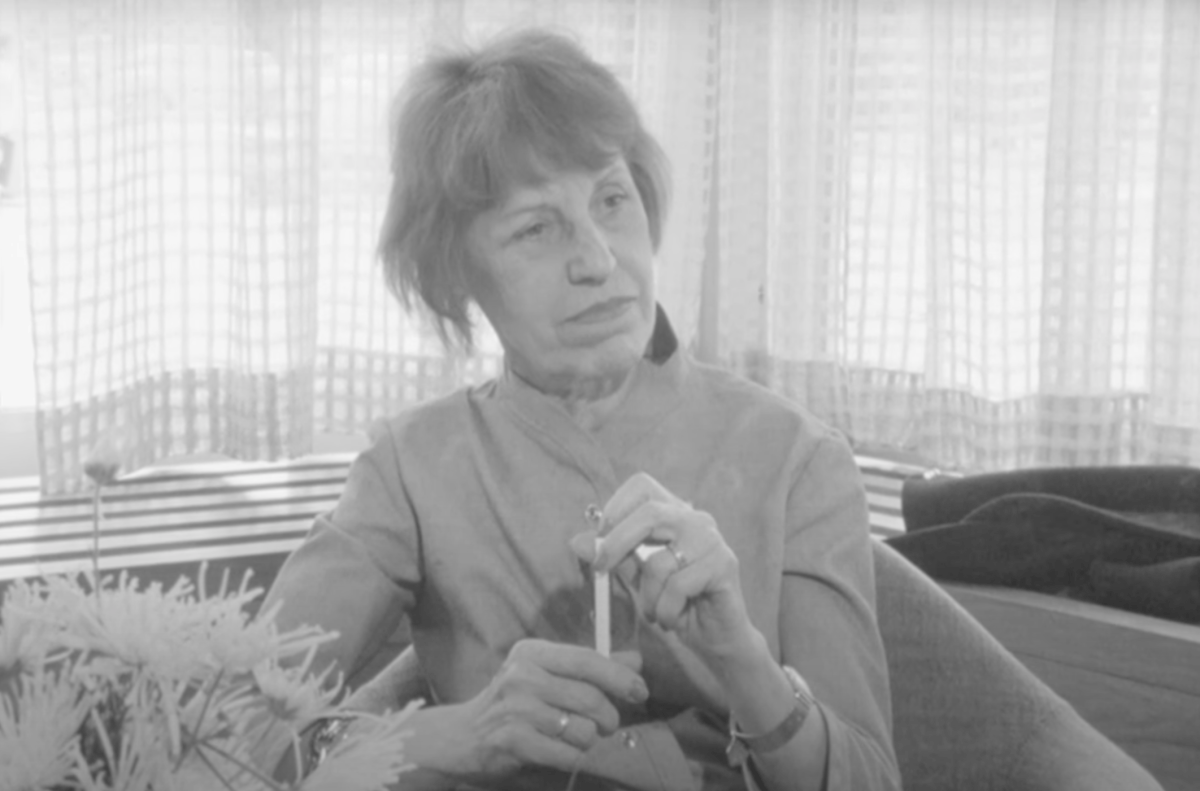 Lotte Lenya, repetitie en interview, Holland Festival 1971