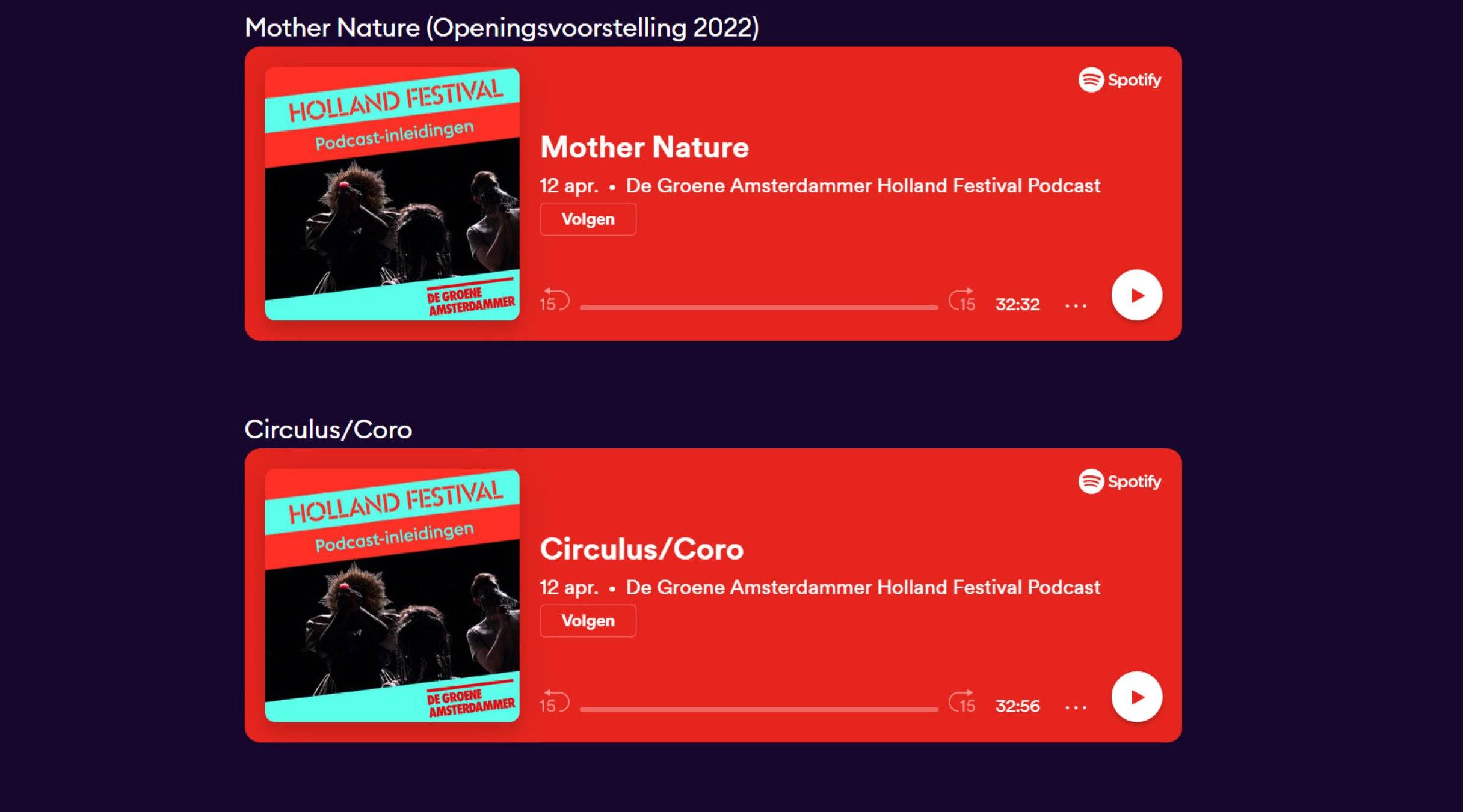 podcastinleidingen door de Groene Amsterdammer